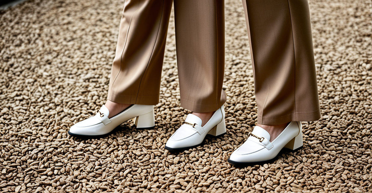 Descubre los mejores estilos de zapatos para lucir con pantalones anchos